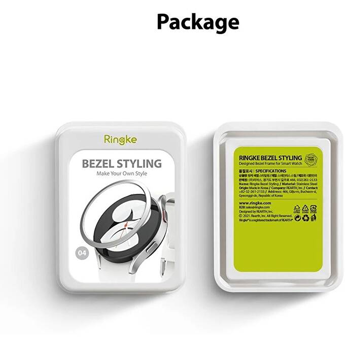 Bumper Apple Watch 44mm RINGKE Bezel Styling Stainless